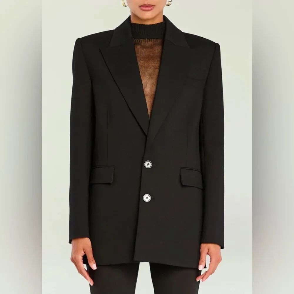 NWT SER.O.YA Sophia Blazer size large black